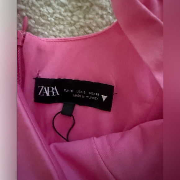 ZARA Pink Mini Dress - Picture 2 of 4